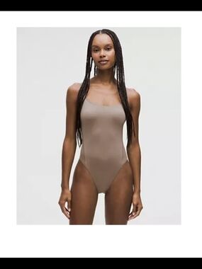 Wundermost Ultra-Soft Nulu Square-Neck Sleeveless Bodysuit